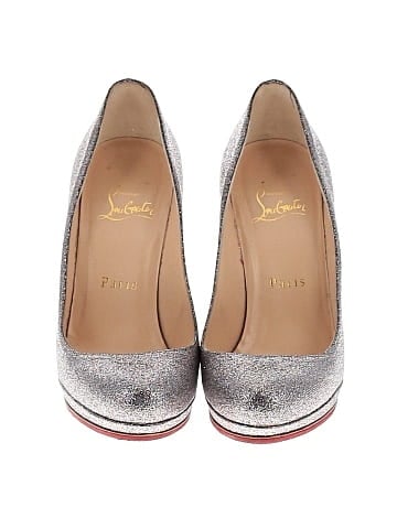 Christian Louboutin Glitter Fifi Pumps 105mm (view 2)