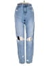 American Eagle Outfitters Hearts Blue Jeans Size 000 - photo 1