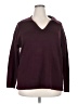 Talbots Burgundy Cardigan Size 2X - photo 1