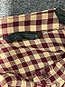 Zara Houndstooth Brown Long Sleeve Blouse Size S - photo 7