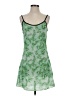 Shein Tropical Green Cocktail Dress Size S - photo 1