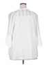 Indigo Rose White 3/4 Sleeve Blouse Size 2X - photo 2