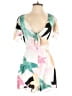 Lulus 100% Rayon Graphic White Romper Size S - photo 1