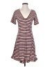 ASOS Stripes Brown Casual Dress Size 2 - photo 1