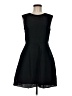J.Crew Solid Black Cocktail Dress Size 6 - photo 1