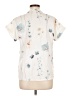 Unbranded Ivory Short Sleeve Blouse Size L - photo 2