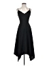 Ted Baker London 100% Polyester Black Cocktail Dress Size 2 (0) - photo 1