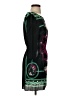 Sandro 100% Silk Graphic Black Cocktail Dress Size Sm (1) - photo 4