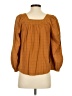 Madewell Brown Long Sleeve Blouse Size XS - photo 2