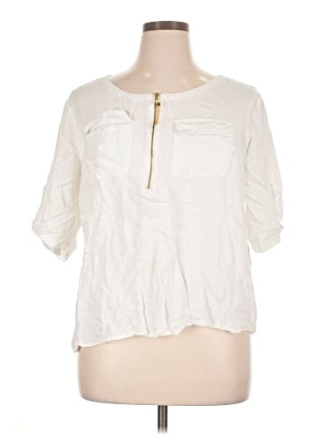 Jones New York Signature 3/4 Sleeve Blouse (view 1)