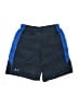 Under Armour Chevron-herringbone Blue Athletic Shorts Size L (kids) - photo 1