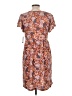 Steve Madden Print Brown Casual Dress Size L - photo 2