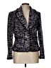 Anne Klein Tweed Purple Blazer Size 12 - photo 1