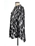 Rock & Republic Silver Long Sleeve Blouse Size L - photo 5