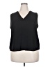 Worthington Black Sleeveless Blouse Size XXL - photo 1