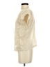Etcetera 100% Cotton Ivory Short Sleeve Blouse Size 4 - photo 5
