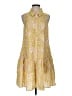 Assorted Brands Paisley Yellow Casual Dress Size S - photo 1