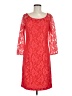 Chetta B Red Cocktail Dress Size 8 - photo 1