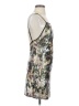 Wild Honey Camo Silver Cocktail Dress Size S - photo 4
