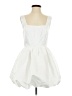 Lulus 100% Polyester Solid White Casual Dress Size S - photo 1