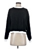 Electric & Rose Color Block Black Pullover Sweater Size S - photo 1