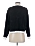 Electric & Rose Color Block Black Pullover Sweater Size S - photo 2