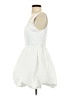 Lulus 100% Polyester Solid White Casual Dress Size S - photo 5