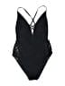 Unbranded Graphic Black One Piece Swimsuit Size S - photo 1