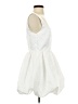 Lulus 100% Polyester Solid White Casual Dress Size S - photo 4