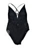 Unbranded Graphic Black One Piece Swimsuit Size S - photo 2