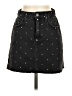 Current/Elliott 100% Cotton Stars Black Denim Skirt Size 25 waist - photo 1