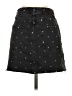 Current/Elliott 100% Cotton Stars Black Denim Skirt Size 25 waist - photo 2