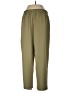 Ella by Rafaella 100% Polyester Solid Green Casual Pants Size L - photo 2