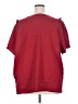 Lush Red Short Sleeve Blouse Size XXXL - photo 2