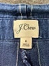 J.Crew Stripes Blue Casual Pants Size 8 - photo 7