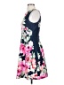 Vince Camuto Floral Blue Cocktail Dress Size 4 - photo 5