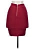 Bebe Solid Red Burgundy Formal Skirt Size S - photo 2