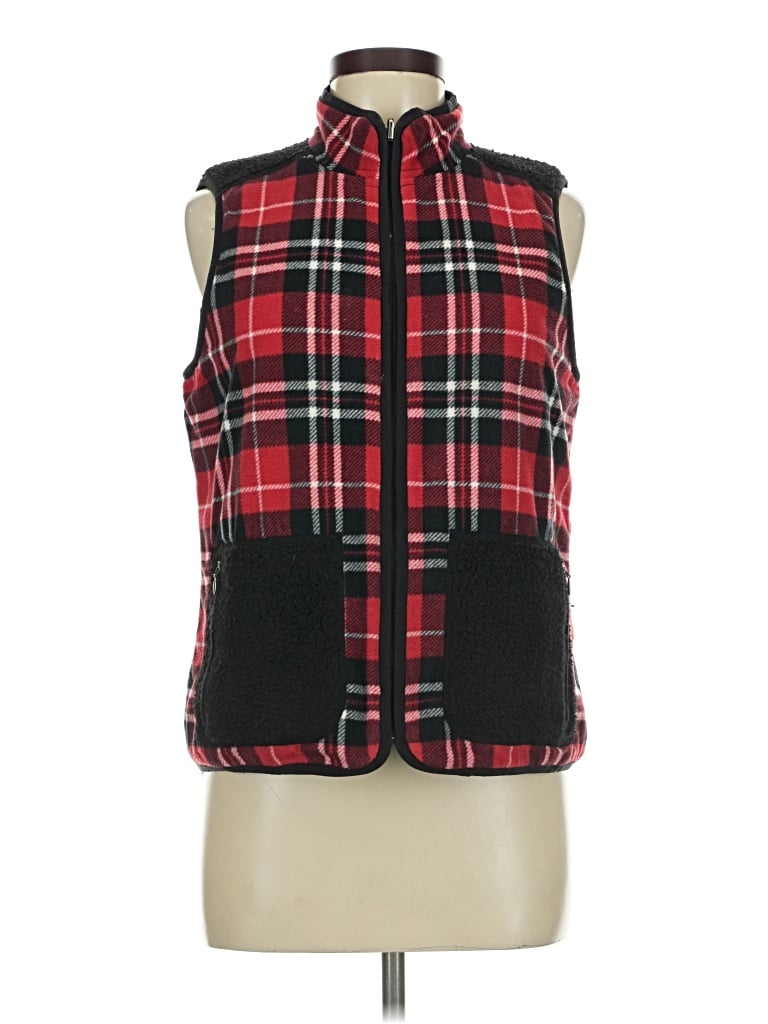 Pre-owned Talbots Vest In Red