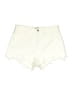 AGOLDE 100% Cotton Ivory Denim Shorts Size 24 waist - photo 1
