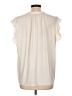 Ann Taylor Ivory Sleeveless Blouse Size L - photo 2