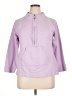 Talbots Outlet 100% Cotton Purple Pullover Hoodie Size L - photo 1