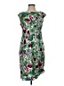 Assorted Brands Tropical Green Casual Dress Size 4 - photo 1