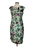 Assorted Brands Tropical Green Casual Dress Size 4 - photo 2