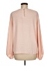Ann Taylor LOFT 100% Polyester Pink Long Sleeve Blouse Size M - photo 2