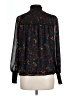 Laundry by Shelli Segal Black Long Sleeve Blouse Size L - photo 2