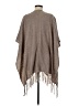 Echo 100% Acrylic Brown Poncho One size - photo 2