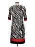 Karin Stevens Graphic Gray Casual Dress Size 10 - photo 2