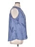 Apt. 9 100% Polyester Blue Sleeveless Blouse Size XL - photo 4