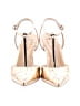 Naturalizer Metallic Gold Heels Size 7 1/2 - photo 2