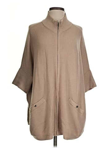 White House Black Market Poncho (view 1)